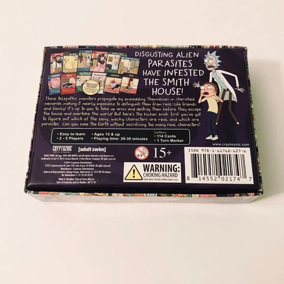 2016 Rick and  Morty Total Rickall Card Game - Picture 5 of 15